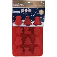 La Cucina Chocolade- en pralinevorm voor Kerstmis, siliconen