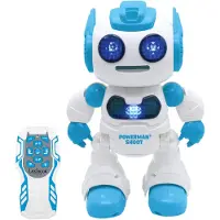 Lexibook Powerman Shoot STEM robot, dance, music, demo incl. afstandsbediening & foam discs