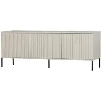 Woood New Gravure Tv Meubel - Grenen - Dust - 56x150x44