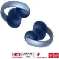 Anker AeroClip by Anker - Oordopjes met open oor - Clip-on hoofdtelefoon - Adaptief comfort - Heldere gesprekken met 4 microfoons en AI - Stabiele pasvorm - 12mm drivers voor helder geluid - Blauw