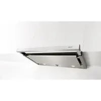 NOVY 661 uitschuifkap met geluiddemper 60 cm inox