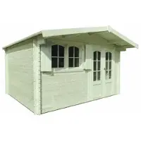 Solid Superia Tignes Tuinhuis - Vuren - Geïmpregneerd - 400,8x372,3x252,6cm