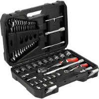 YATO Gereedschapset 1/4"; 1/2", 41-delig