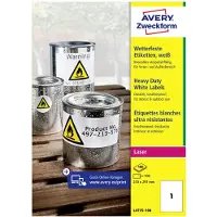 Avery Zweckform Etiket Avery L4775-100 210x297mm 100 stuks