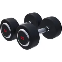 Gorilla Sports Professionele dumbbellset 20 kg - 2 x 10 kg