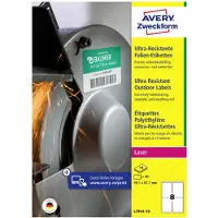 Avery Etiketten Zweckform 99,1 X 67,7 Mm Wit 80 Stuks