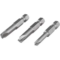 Wolfcraft Schroefbits | Torq-Set | 50 mm | No. 6, 8, 10 | 3-delig - 1267000