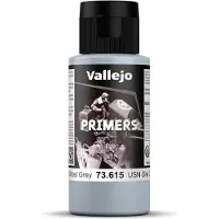 Vallejo Hobbyverf Acrylverf - 73615 USN Light Ghost Grey - Primer - Acryl (60 ml) Verf flesje - 60 ml