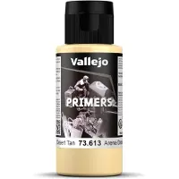 Vallejo Hobbyverf Acrylverf - 73613 Desert Tan - Primer - Acryl (60 ml) Verf flesje - 60 ml