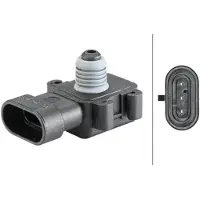 Hella 6PP 358 152-131 Sensor, vuldruk