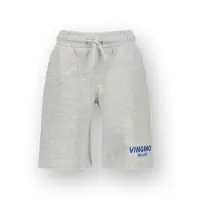 Vingino relaxed sweatshort grijs melange Korte broek Logo - maat 128