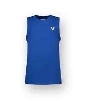 Vingino Oversized T-shirt Basic tanktop Jongen Blauw 128