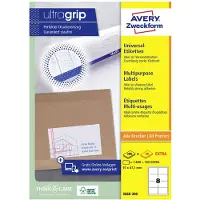 Avery Zweckform Etiket Avery 3660-200 97x67.7mm wit 1600 stuks