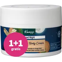 Kneipp 1+1 gratis: Rich Caring Bodycrème Good Night 200 ml