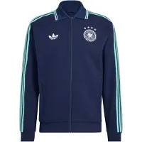 Adidas Sportsweatvest 'Germany Away Anthem' navy / mintgroen / wit