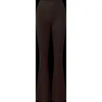 Björn Borg Dames Broeken Studio Ribbed Flare Tights Regular - Bruin - Maat M