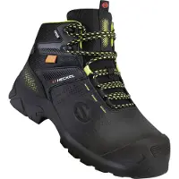 Heckel Werkschoenen, 6735343 Veiligheidslaarzen S3 Schoenmaat (EU): 43 Zwart 1 paar (S3, 43)