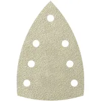 Klingspor 100 stuks schuurpapier voor schuurmachines - Schuurpads - Deltaschuurmachine - Multischuurmachine - 100 stuks - Klingspor - Korrelgrootte 220