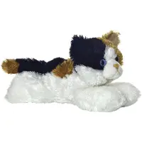Aurora Pluche dieren knuffels kat/poes - 20 cm - Knuffeldieren katten - Knuffel huisdieren