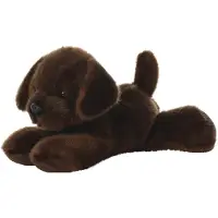 Aurora Knuffel Mini Flopsie Lil Labrador bruin 20.5 cm