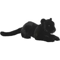 Aurora Pluche zwarte panter knuffel - 51 cm - Panters knuffels - Knuffeldier