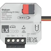 Theben 4800580 Draadloze DALI-actuator LUXORliving D1 DALI