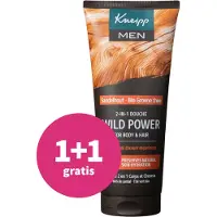 Kneipp 2-in-1 Men Douchegel & Shampoo Wild Power 200 ml Gel