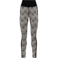 Kari Traa - Dames thermokleding - Anna High Waist Baselayer Pants Black voor Dames van Wol - Maat M - Zwart