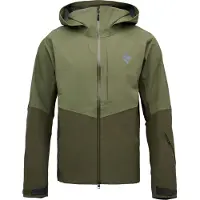 Black Diamond - Ski jassen - M Recon Stretch Shell Tundra Dark Moss voor Unisex van Nylon - Maat XL - Groen