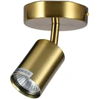 Sensahome FCMX773-A-GD Opbouwspots Goud - 1-lichts Gouden Spots - 5,5x21cm - GU10*3W Fitting - Exclusief Lichtbron