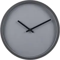 Sensahome Wandklok Berlin - Moderne Minimalistische Design Ronde Klok - Nordic Stijl - Ø30cm - Grijs