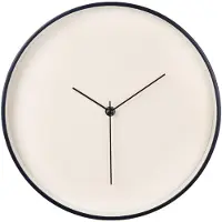Sensahome Wandklok London - Minimalistisch Design Ronde Klok - Nordic Stijl - Ø30cm - Beige