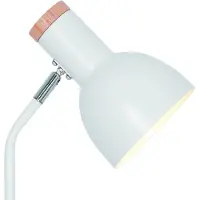 Nordlux Tafellamp Devone, wit, hoogte 43 cm, metaal Devone, wit / opaal, Kinderkamer, metaal, Scandinavisch, Tafellamp