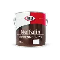 Nelf Nelfalin Impregneer WV | Zijdeglans Impregnerende Beits 2,5 LTR - Transparante kleur|4