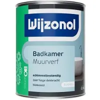 Wijzonol Badkamer Muurverf 1 LTR - Donkere Kleur|1