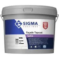 Sigma Facade Topcoat Satin | Zijdeglans Gevelverf 2,5 LTR - Kleur|1|2