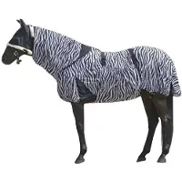 Waldhausen Zebra - Eczeemdeken - Paardendeken - 205 cm - Zebra