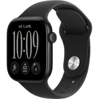 Apple Watch Series 12 42mm Zwart Sportband S/M