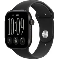Apple Watch Series 12 46mm Zwart Sportband S/M