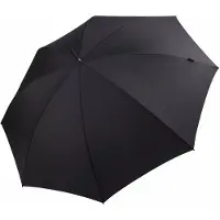 Knirps paraplu T.772 Long Automatic Black zwart
