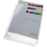 Esselte Premium Harmonica Showtas A4 - 48% Pre-consumer Gerecycled Plastic - 10 stuks - Transparant