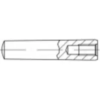 Toolcraft 144715 Conische pen (Ø x l) 8 mm x 80 mm Staal 10 stuk(s)
