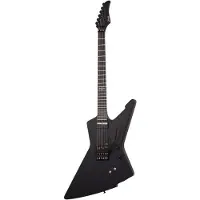 Schecter Jake Pitts E-1 FR S Satin Black Open Pore elektrische gitaar