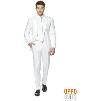Opposuits White Knight Kostuum | Wit | Maat 56