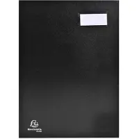 Exacompta Handtekeningenboek A4 Zwart 24211E 24 (B) x 2,5 (D) x 32,7 (H) cm