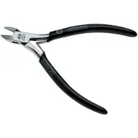 C.K. T3880F Elektronica en fijnmechanica Zijkniptang Met facet 110 mm