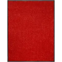 Floordirekt Vuilvangmat Use&Wash - Antislip Deurmat - Veelzijdig Inzetbaar - Rood - 40 x 60 cm - Onderhoudsvriendelijk, Slijtvast & Ideaal voor Hal, Entree en Woonruimte