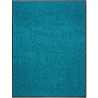 Floordirekt Vuilvangmat Use&Wash - Antislip Deurmat - Veelzijdig Inzetbaar - Turquoise - 200 x 200 cm - Onderhoudsvriendelijk, Slijtvast & Ideaal voor Hal, Entree en Woonruimte