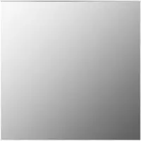 vidaXL Wandspiegels vierkant glas 7 st