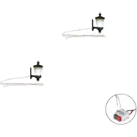 Woodland H0 Deurlamp Enkel WJP5655 2 stuk(s)